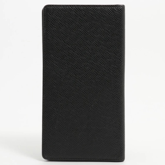 Louis Vuitton Taiga Porte 14 Cartes Credit Wallet Noir M30402 - Picture 2 of 6